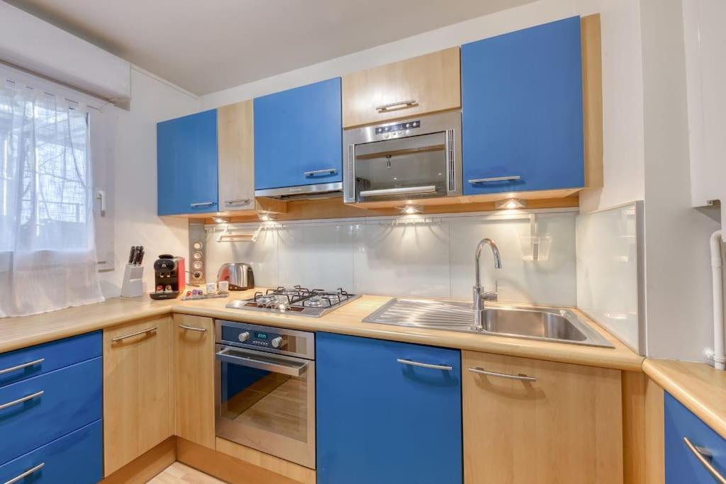 La Pepite Bleue De Nanterre Apartment Exterior photo
