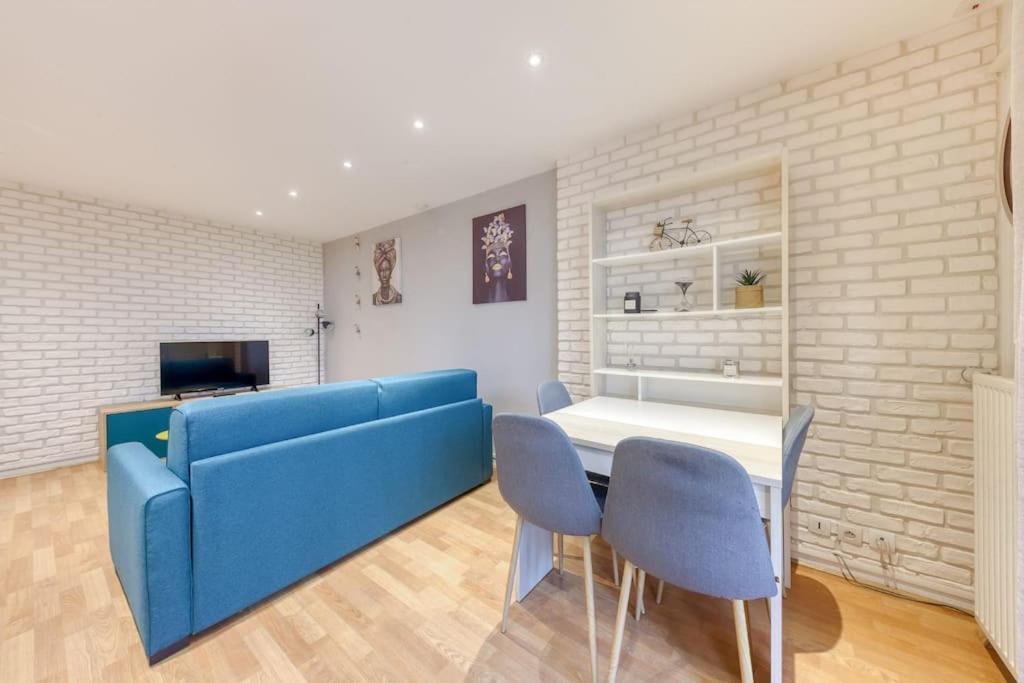 La Pepite Bleue De Nanterre Apartment Exterior photo