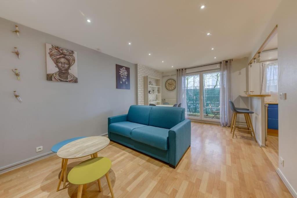 La Pepite Bleue De Nanterre Apartment Exterior photo